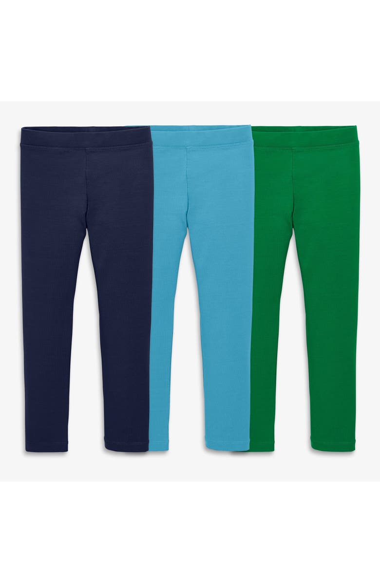Primary Legging 3-pack, Main, color, Navy Storm Grass
