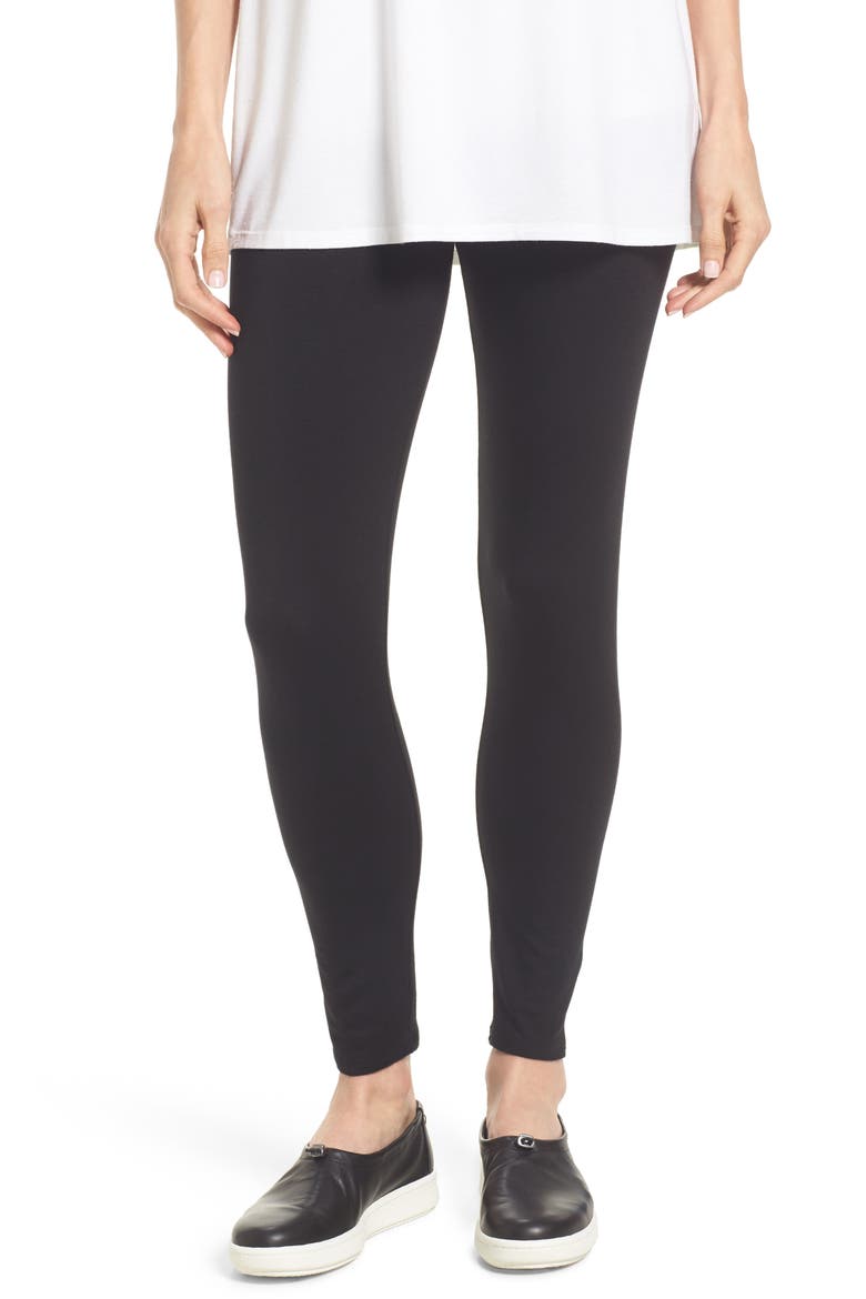 Ankle Leggings, Main, color, BLACK