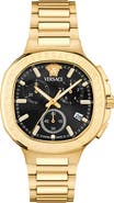 Versace V-Chrono Square Swiss Quartz Bracelet Watch, 40mm