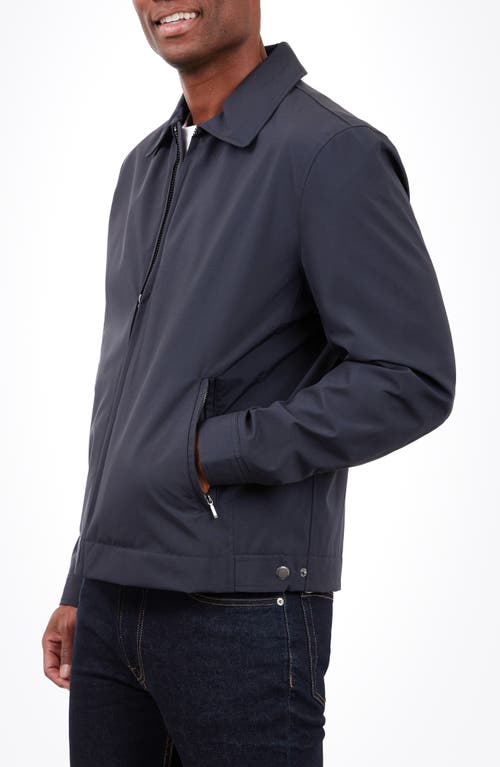 London Fog Athens Hipster Water Resistant Jacket In Blue