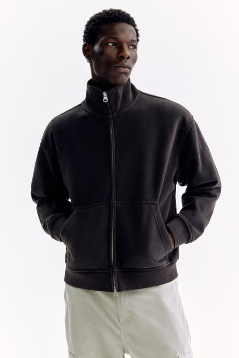 Relaxed Fit Boxy-style Track Jacket