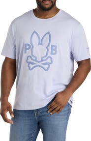 Psycho Bunny Big & Tall Chris Graphic Tee