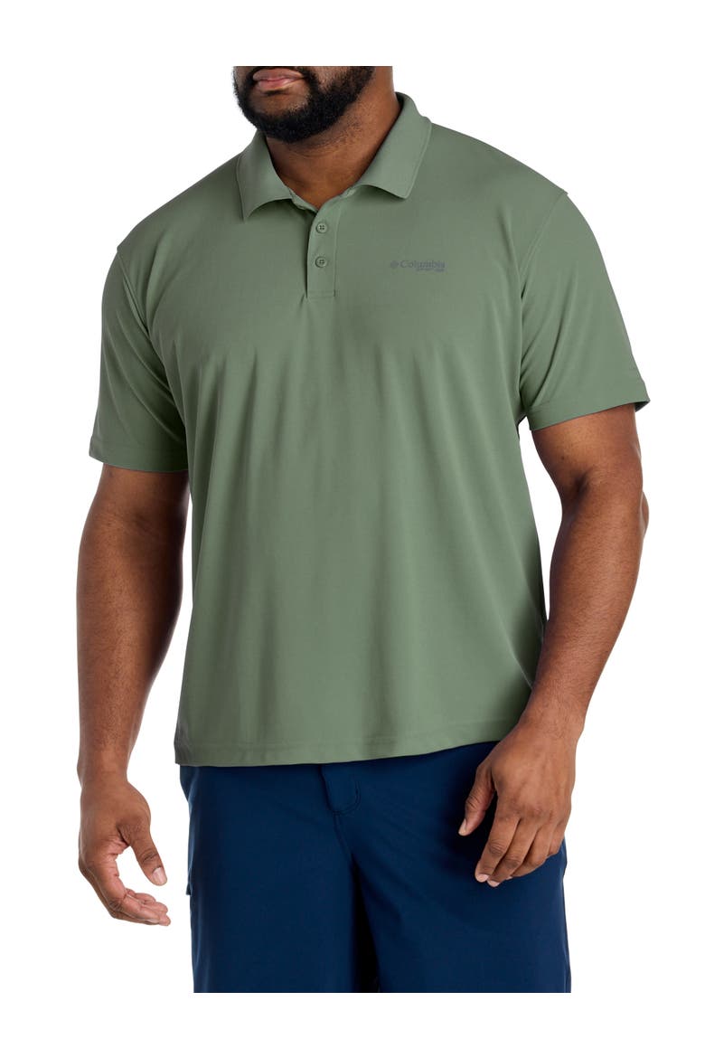 Big & Tall PFG Freezer Polo Shirt, Main, color, CYPRESS