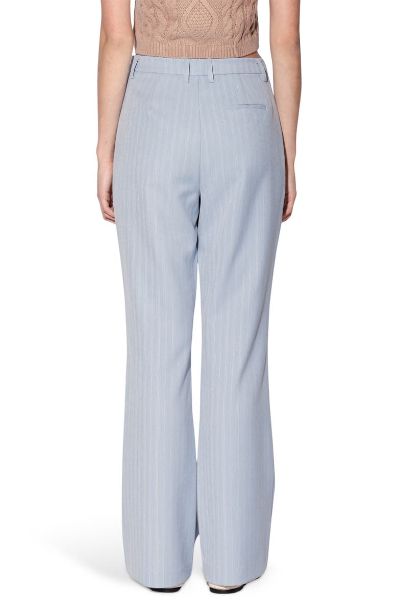 Walter Baker Nicola Pinstripe Pants, Alternate, color, Stone Pinstripe