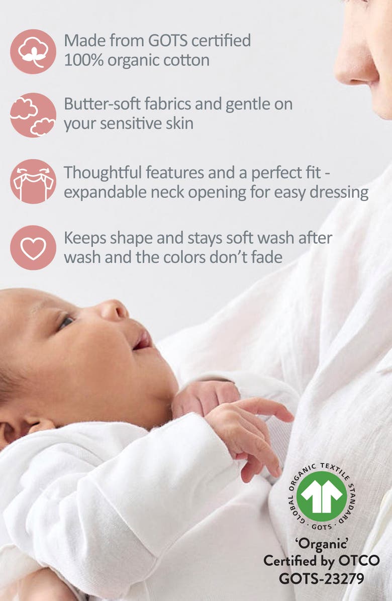 BUTTERBLU Rory 5-Pack Assorted Bodysuits, Alternate, color, Sorbet