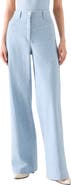 Akris punto Cooper High Waist Wide Leg Jeans