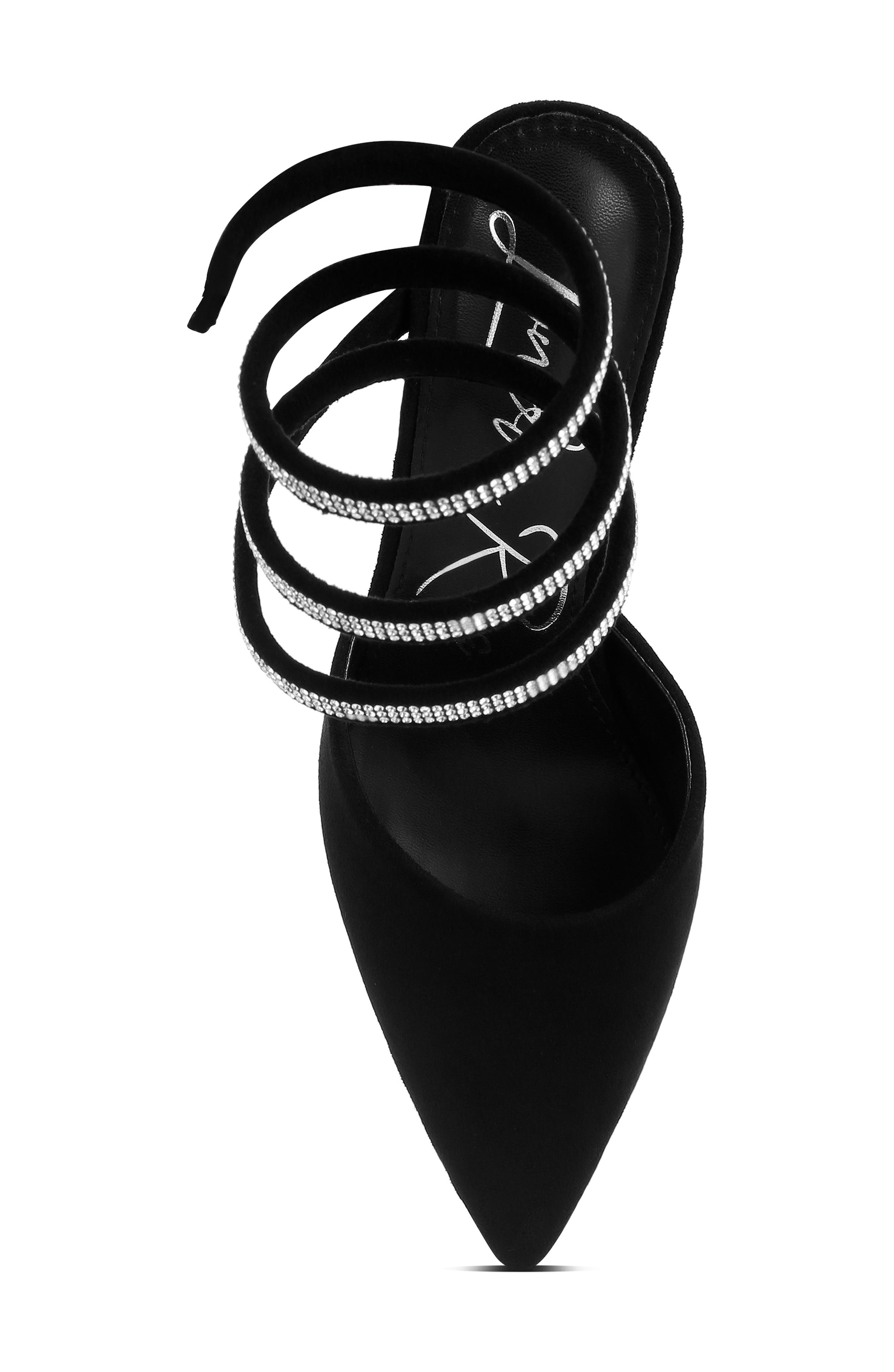 LONDON RAG Elvira Rhinestone Pump, Alternate, color, 