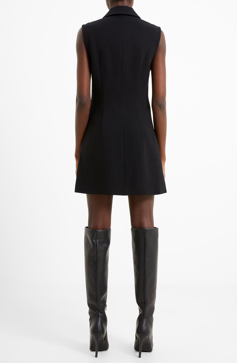 French Connection Whisper Sleeveless Blazer Minidress, Alternate, color,