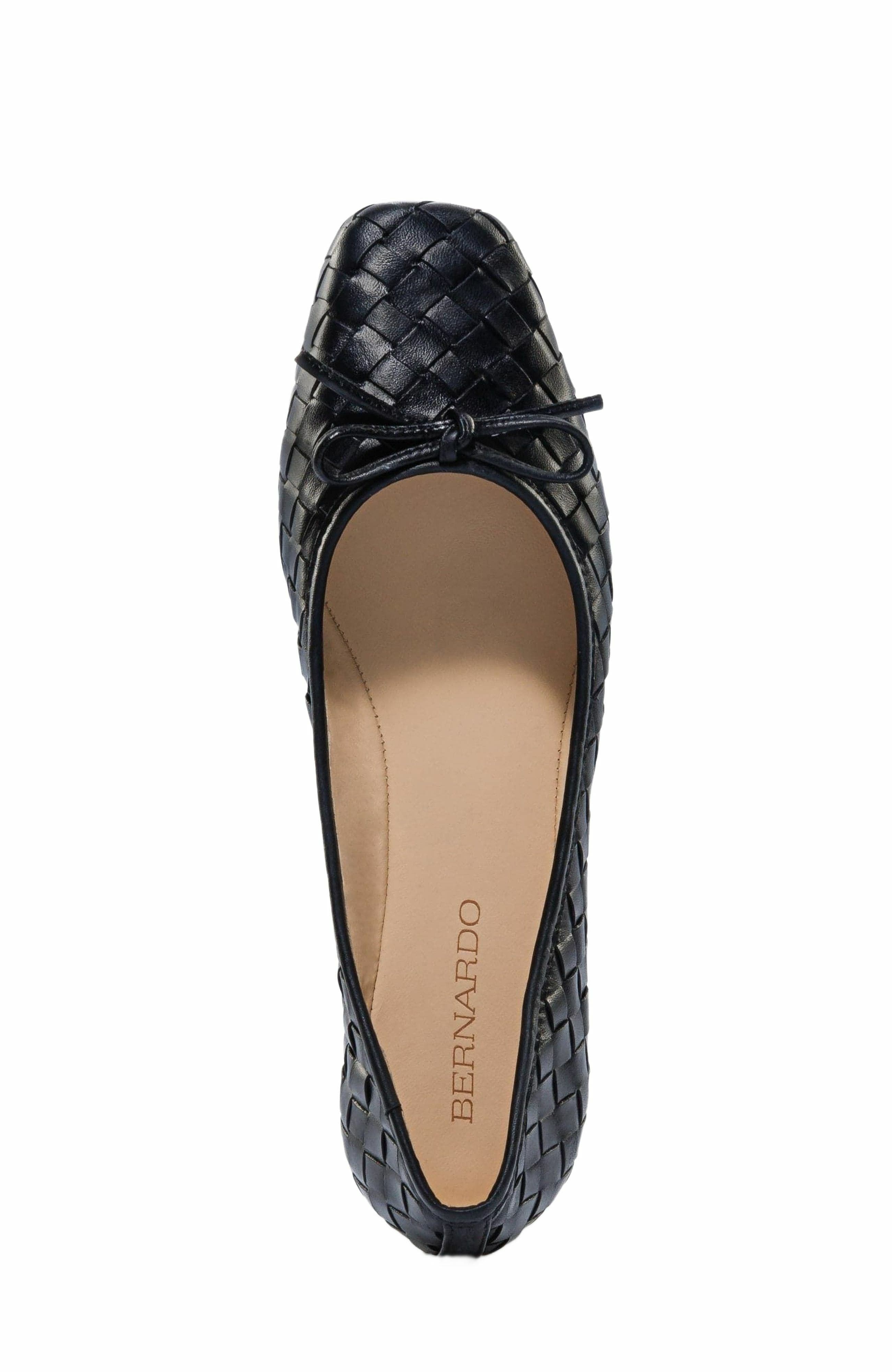 Bernardo Footwear Gwynn Woven Ballet Flat, Alternate, color, 