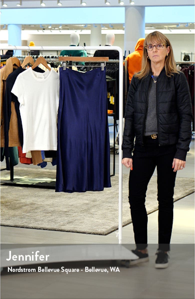 Anya Satin Midi Skirt, sales video thumbnail