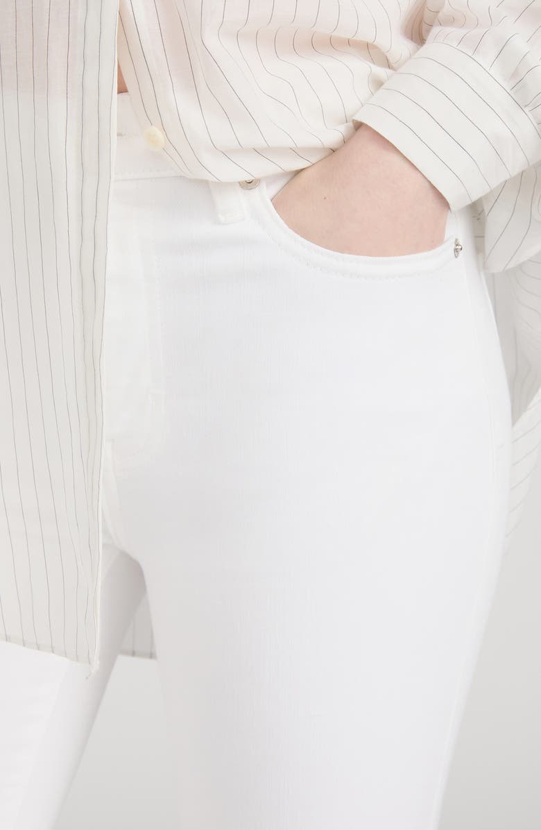 FRAME Le High Skinny Jeans, Alternate, color, White