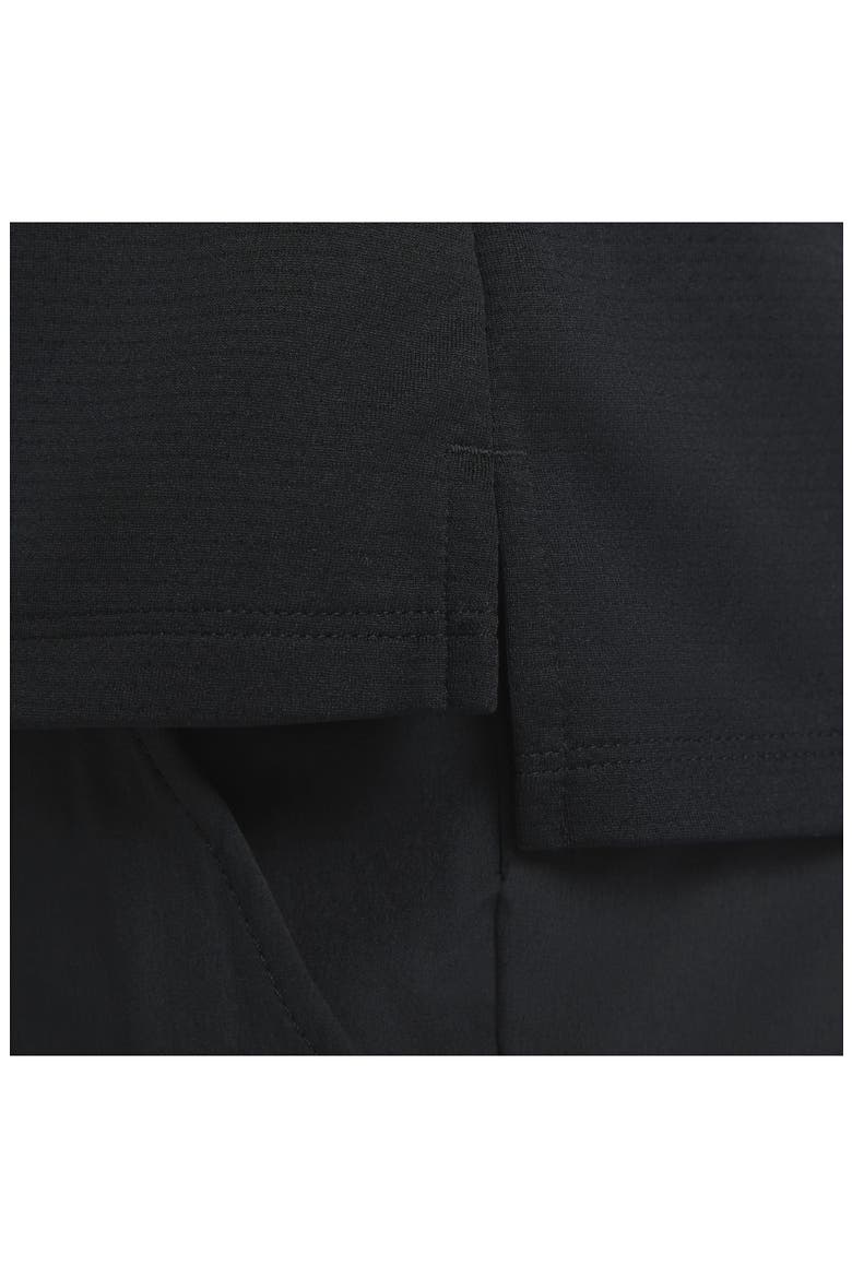 Dri-FIT UV Advantage Golf Top, Alternate, color, 010 BLACK/WHITE