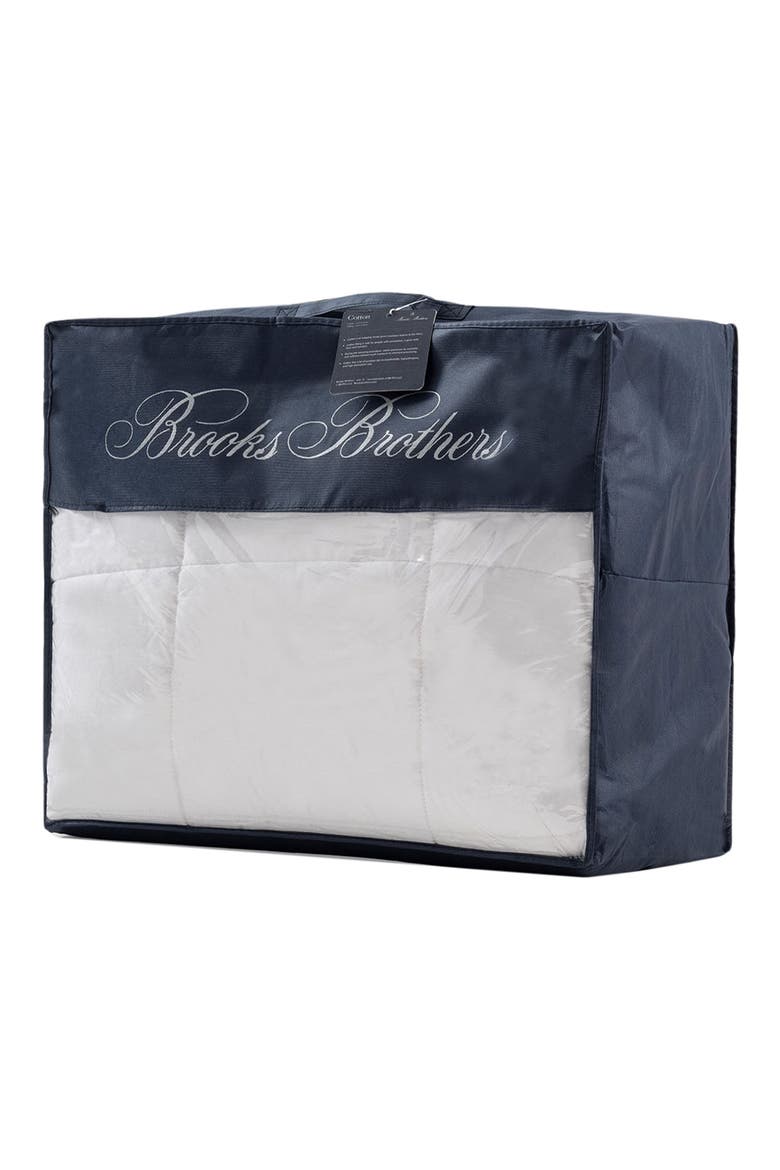 Turkish Cotton Sateen Comforter, Alternate, color, WHITE