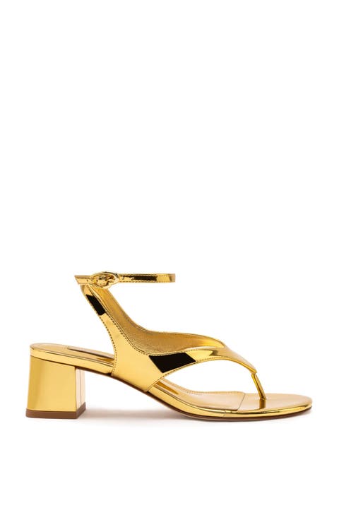 Yellow Block-Heel Sandals for Women | Nordstrom