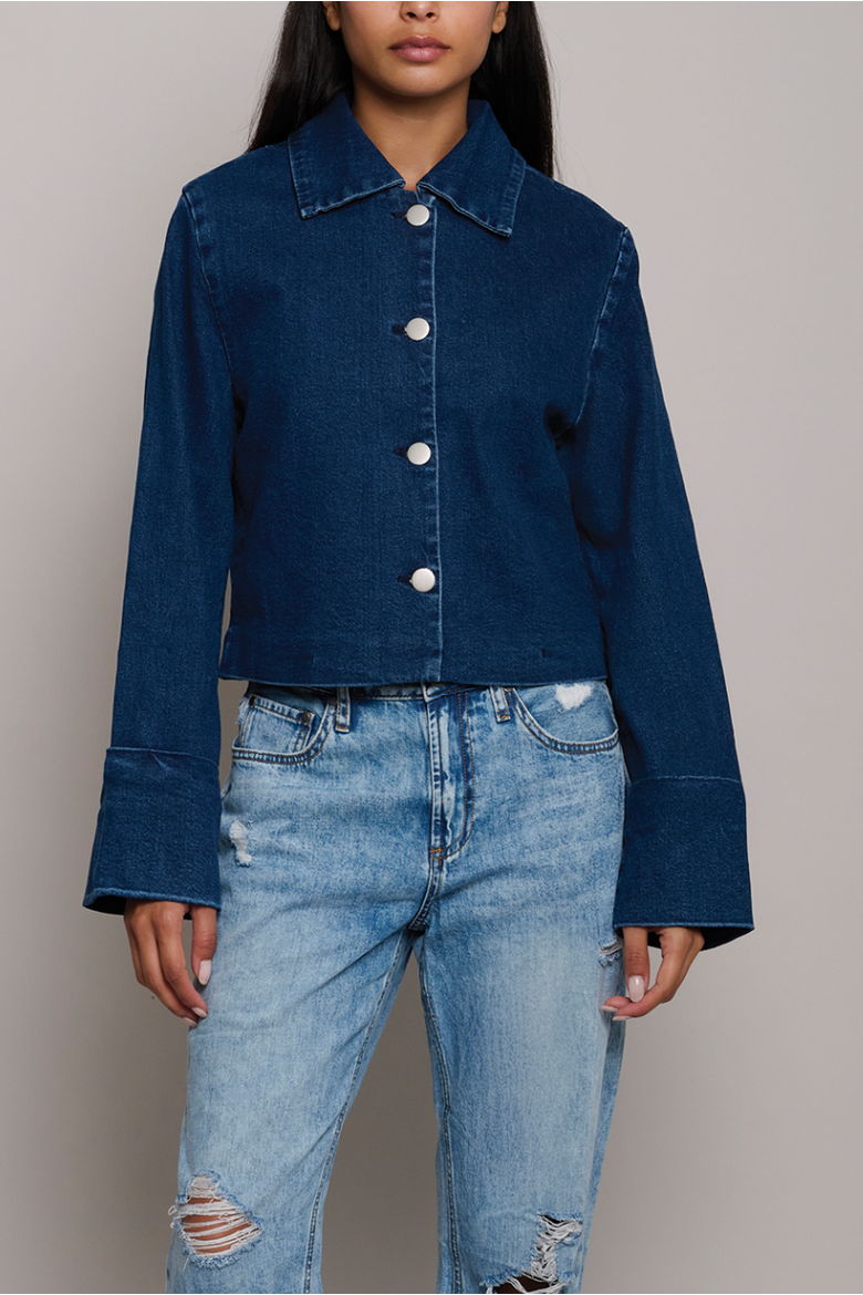 Jane Denim Jacket, Main, color, Beekman St.