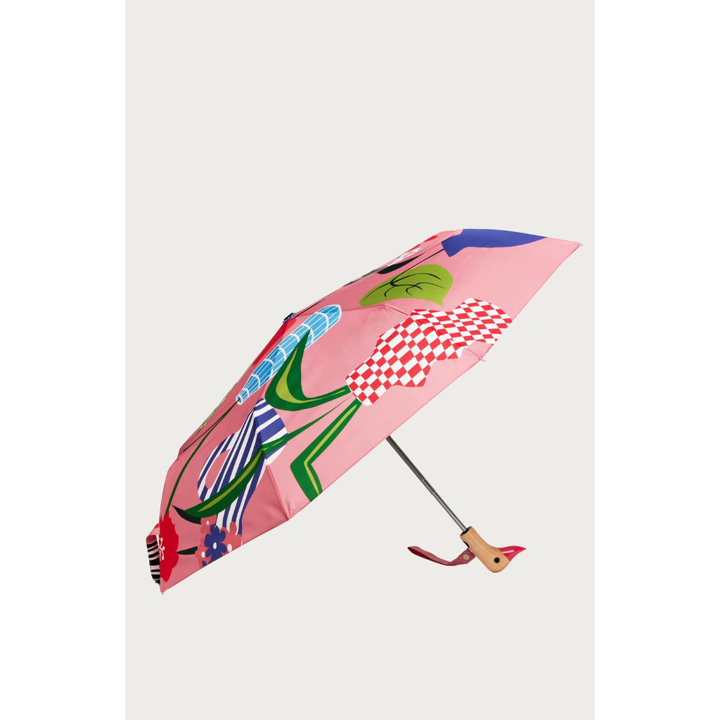 Original Duckhead Eco-friendly Compact Duck Umbrella In Pink