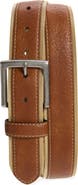 NORDSTROM RACK Leather & Canvas Belt