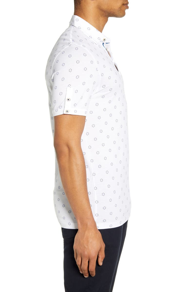 Ted Baker London Slim Fit Short Sleeve Polo, Alternate, color,