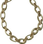 OLIVIA WELLES Della Chain Link Collar Necklace