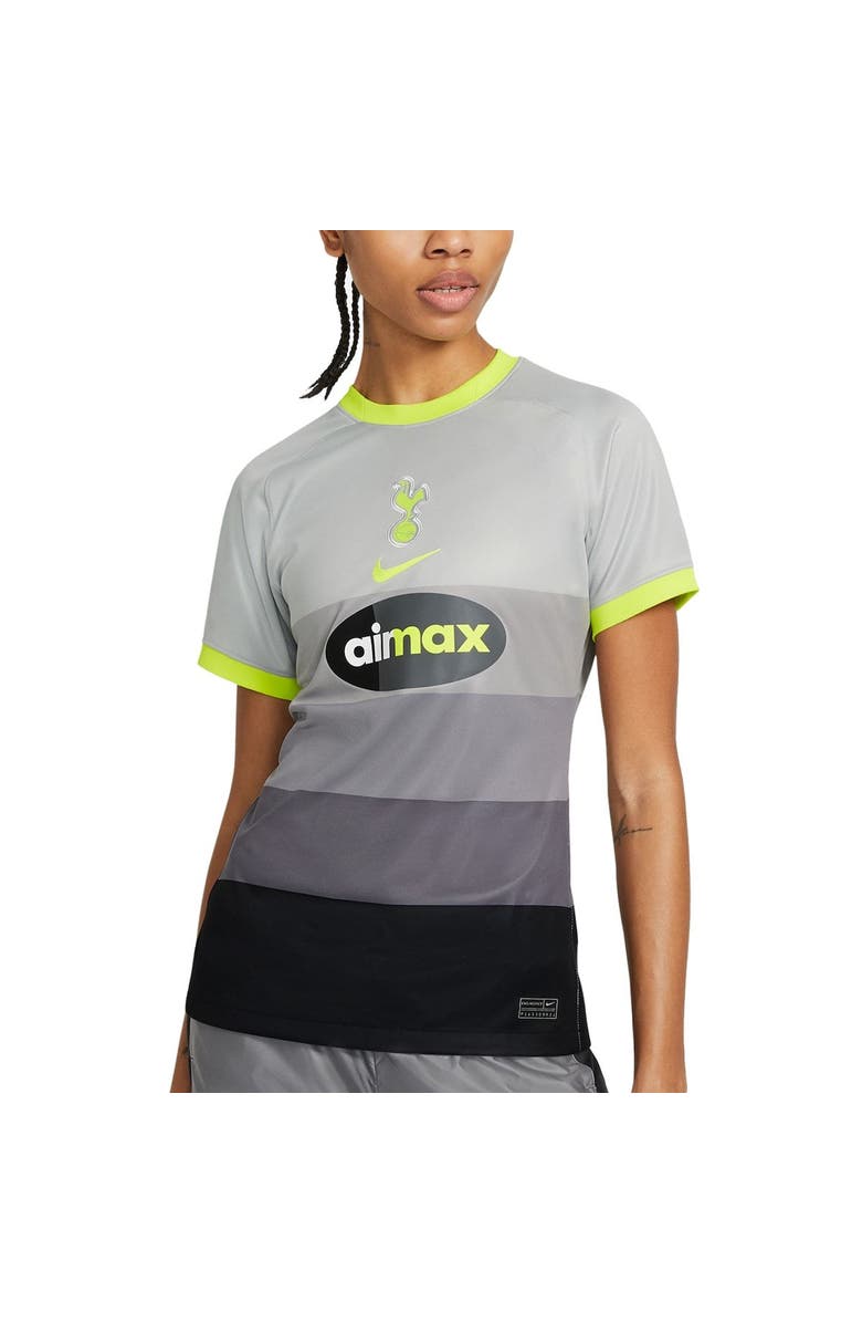 Nike Women's Nike Black/Gray Tottenham Hotspur 2020/21 Fourth Stadium Air Max Replica Jersey, Main, color, 
