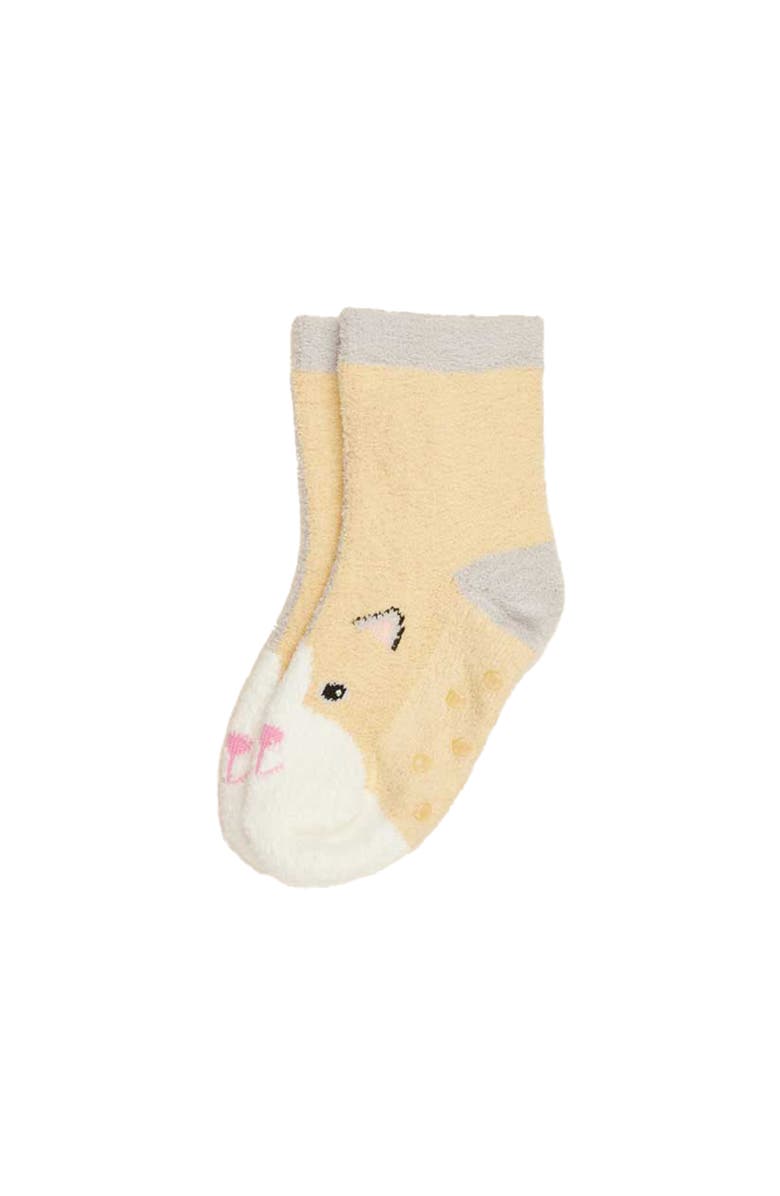 Warmies Calico Cat Crew Sock Set, Alternate, color, Multi Color