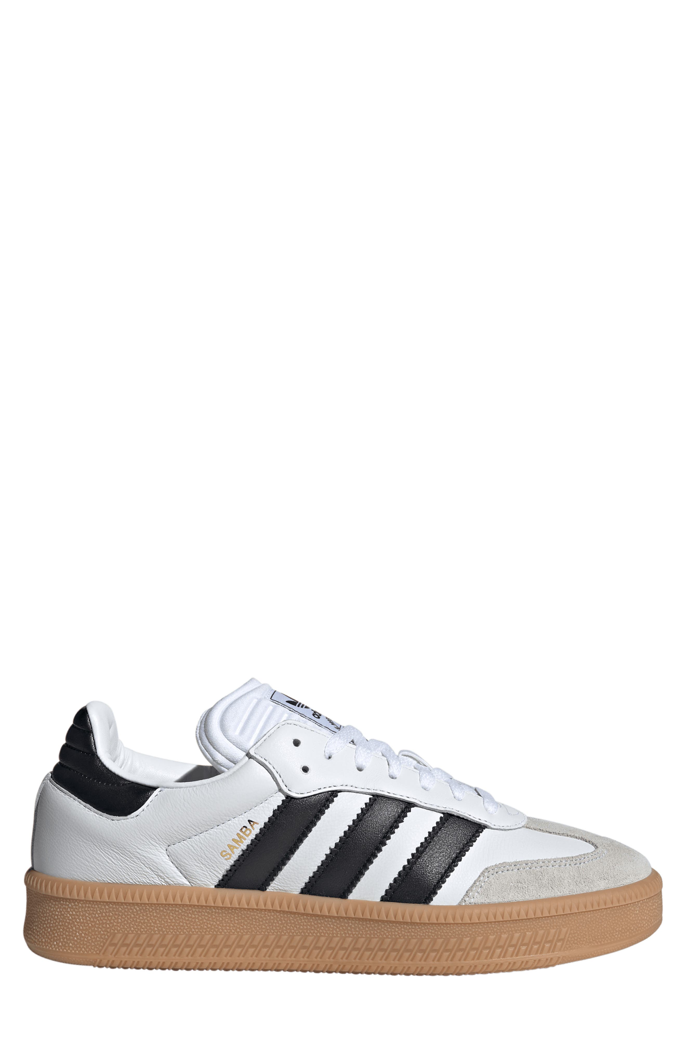 adidas Samba XLG Sneaker, Alternate, color, White/ Black/ Gum
