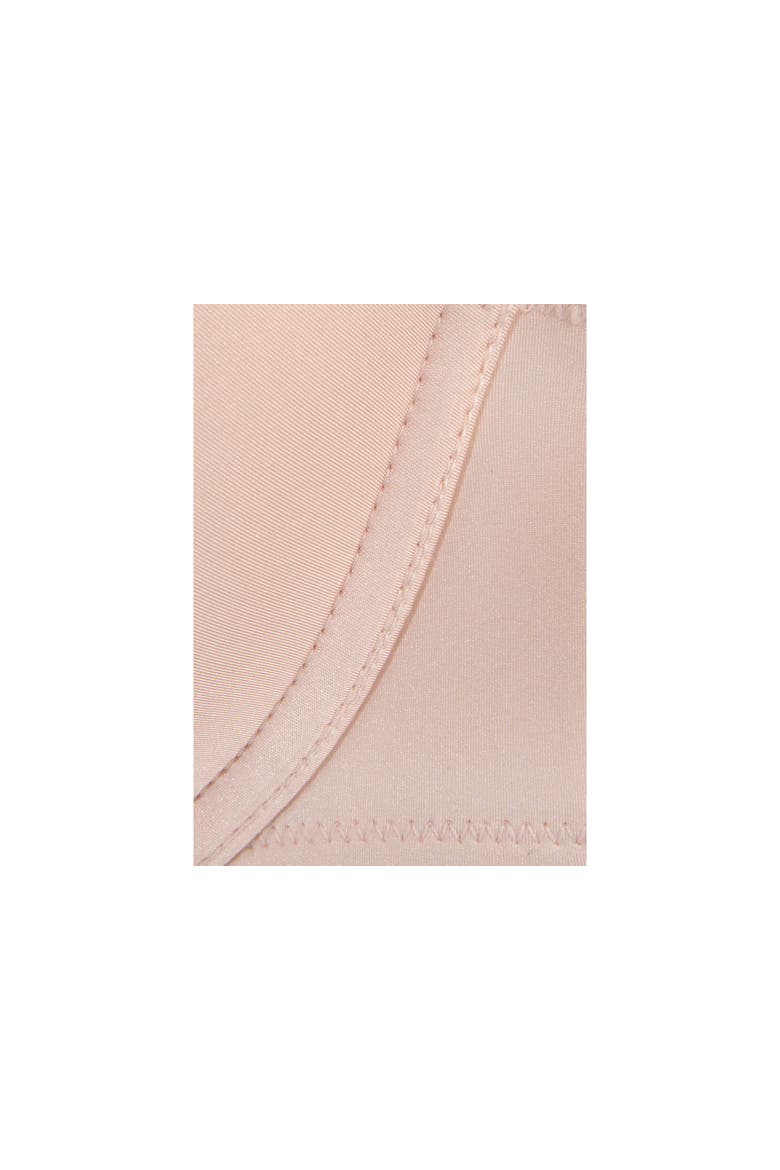 Strappy Heart Push Up Bra, Alternate, color, Rose