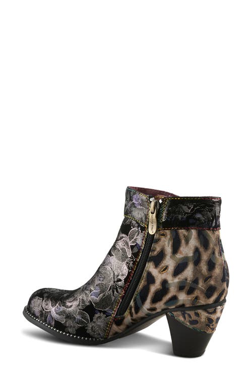 L'artiste By Spring Step Dessalynn Bootie In Multi