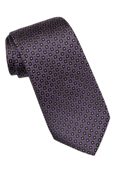 Ravenna - Extra Long Silk Jacquard Tie for Men