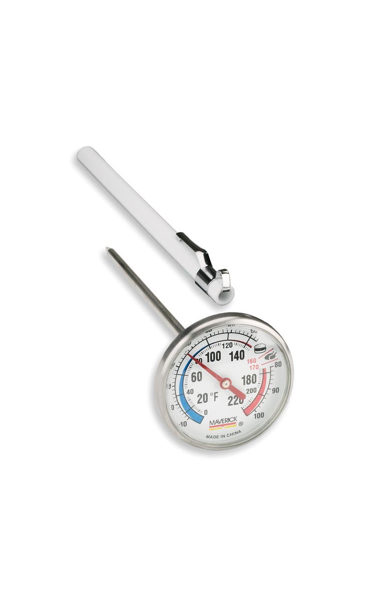 Maverick Large Dial Instant Read Thermometer, Main, color, Silver