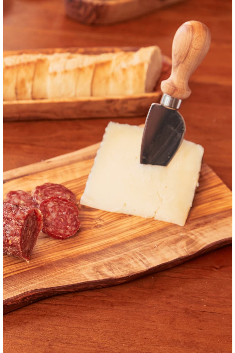 Italian Cheese Knives - Set of 3, Alternate, color, Brown