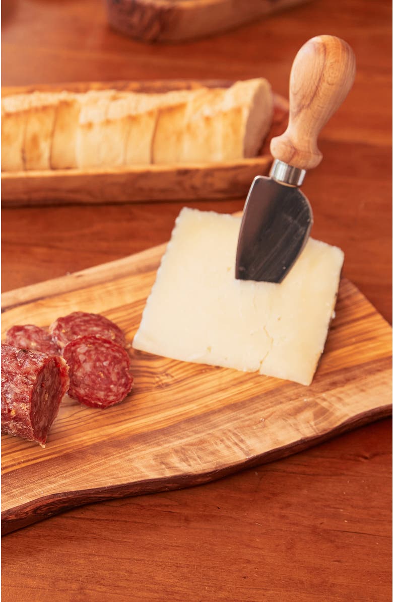 Verve Culture Italian Cheese Knives - Set of 3, Alternate, color, Brown