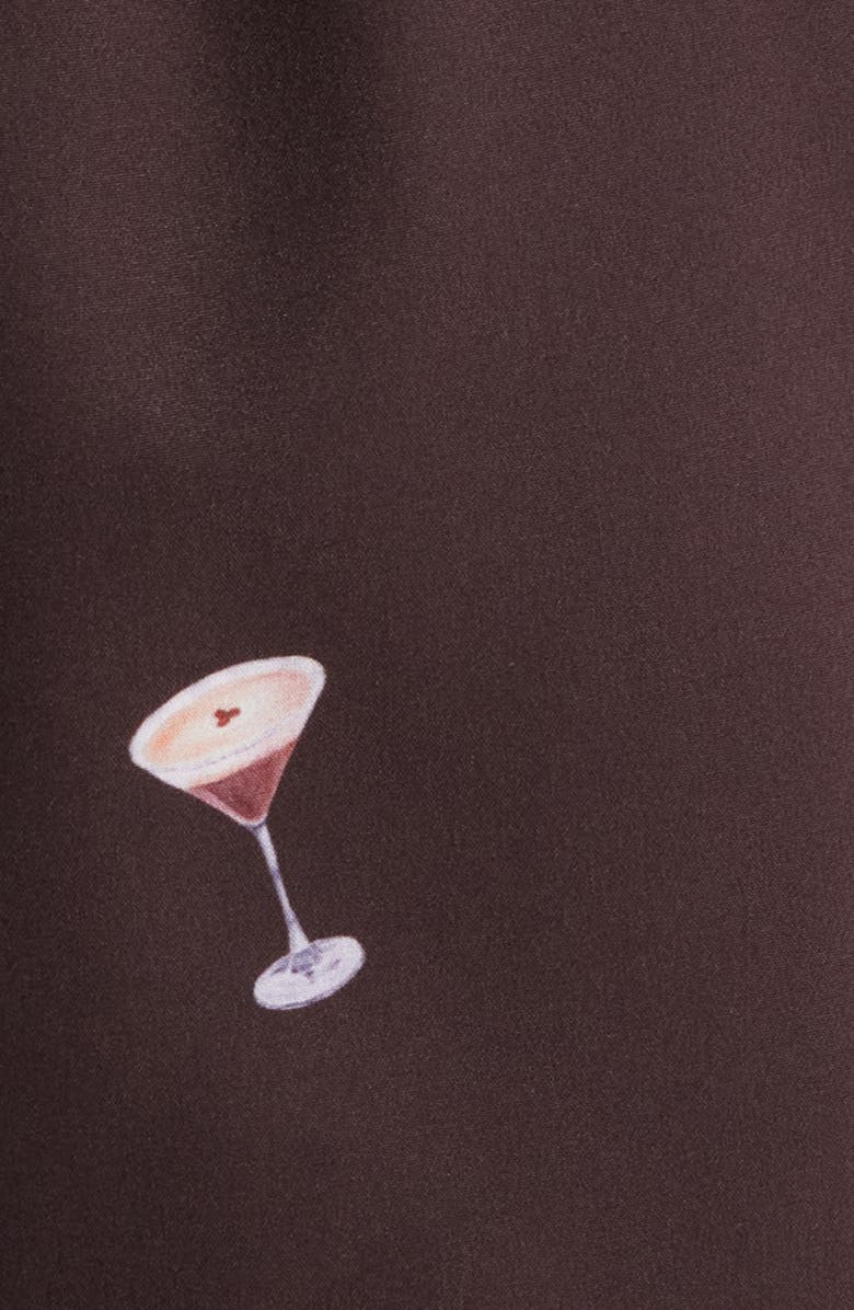 MAVRANS Espresso Martini Swim Trunks, Alternate, color, Brown