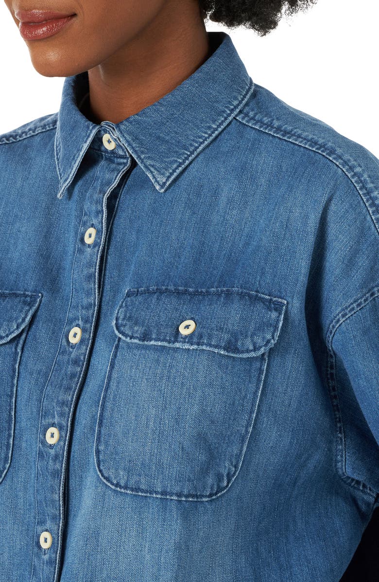Lee Frontier Classic Denim Shirt, Alternate, color,