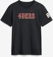 Nike Men's Nike Black San Francisco 49ers 80th Anniversary Goal Line Stand T-Shirt