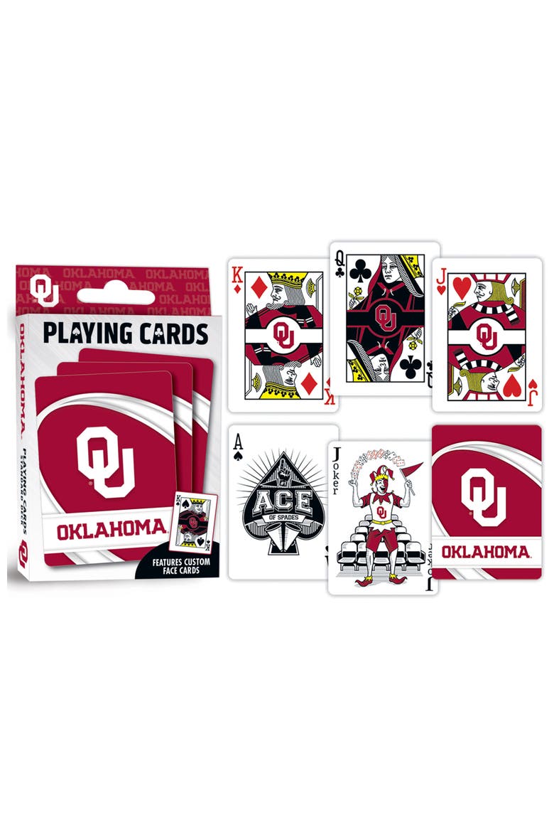 Oklahoma Sooners Playing Cards, Alternate, color, Multicolor