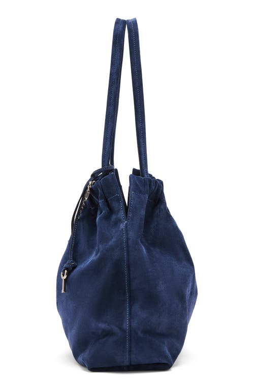 Marc Jacobs The Cristina Suede Tote In Blue