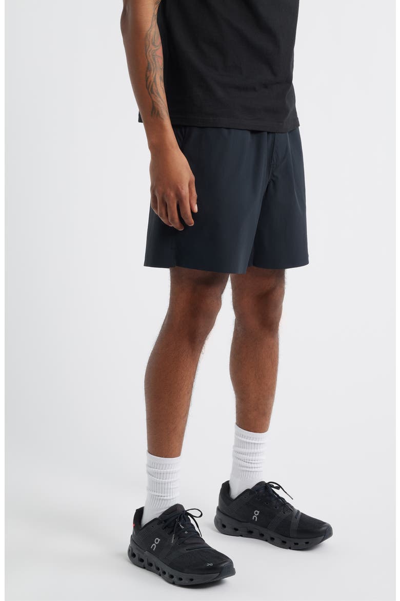 Path Shorts, Alternate, color, BLACK