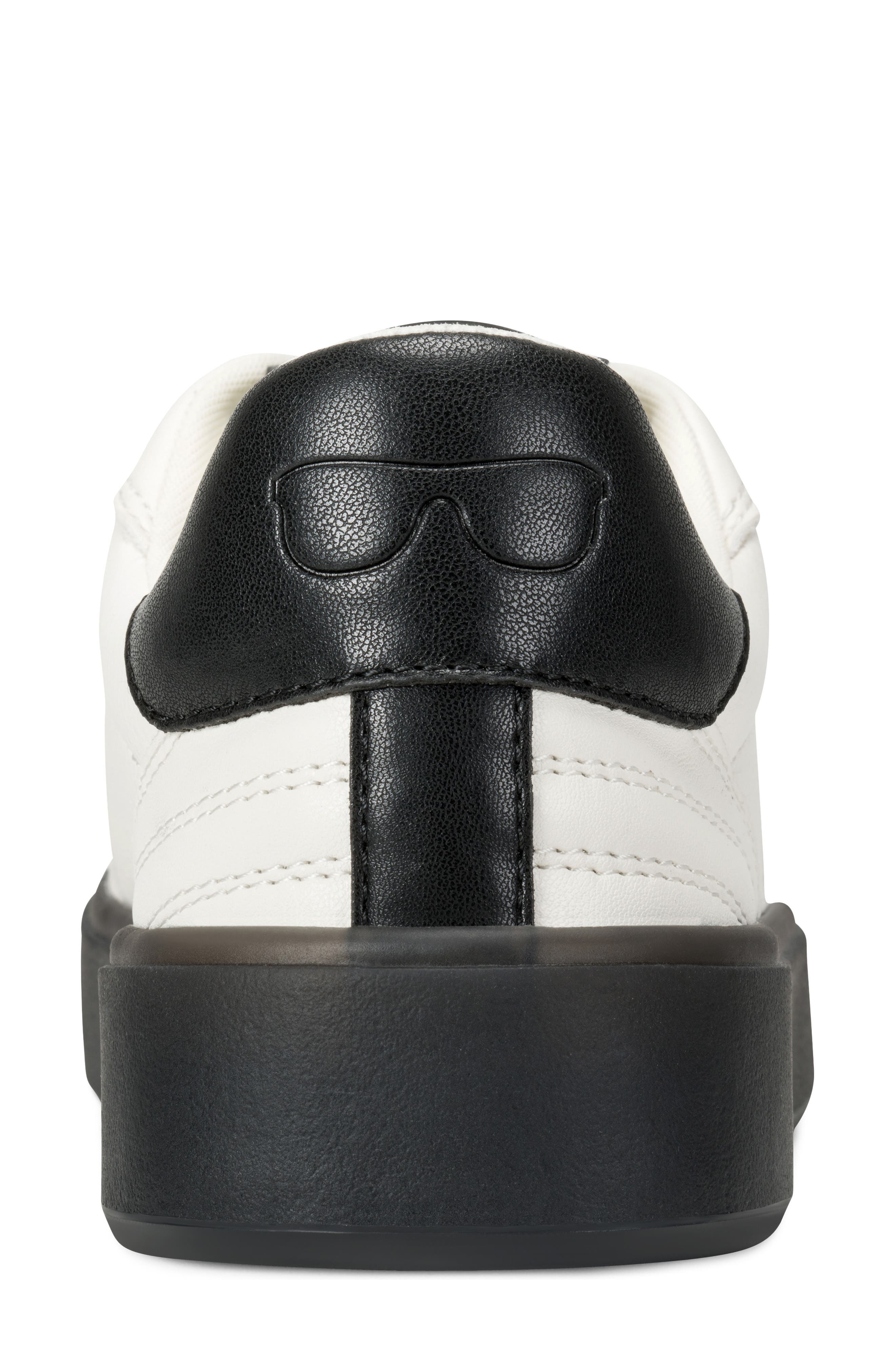 Sumava Leather Sneaker, Alternate, color, CREAM/ BLACK