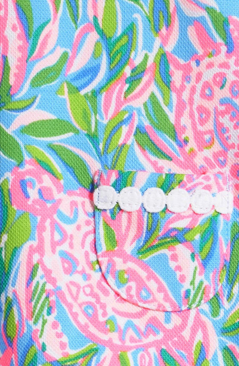 Lilly Pulitzer<sup>®</sup> Turtle Print Shift Dress & Bloomers, Alternate, color,