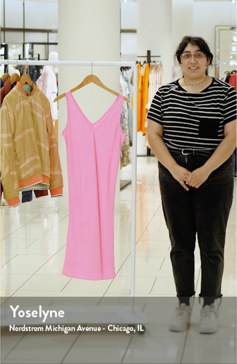 Women's Florin V-Neck Linen Dress, sales video thumbnail