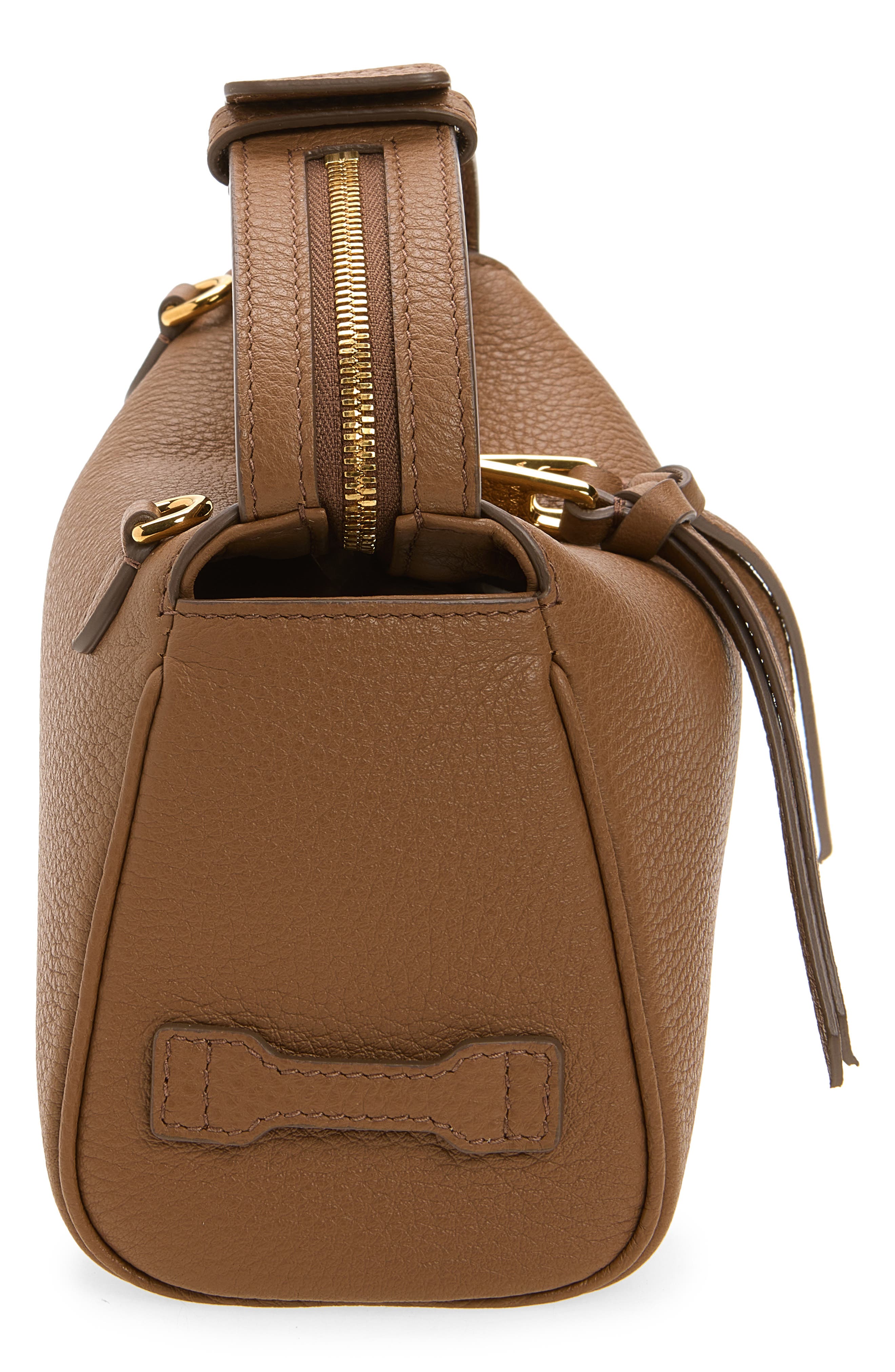 Vittoria Leather Top Handle Bag, Alternate, color, 8Z093 CARAMELLO