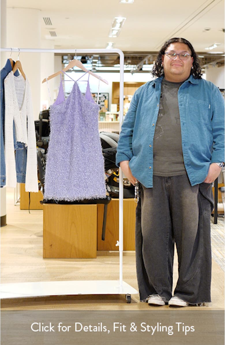 Luna Fringe Minidress, sales video thumbnail