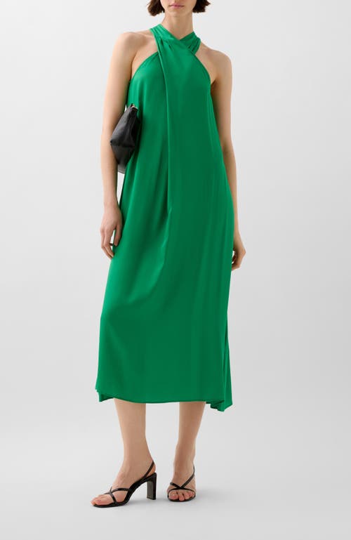 Scalpers Slip Cross Dress In Green