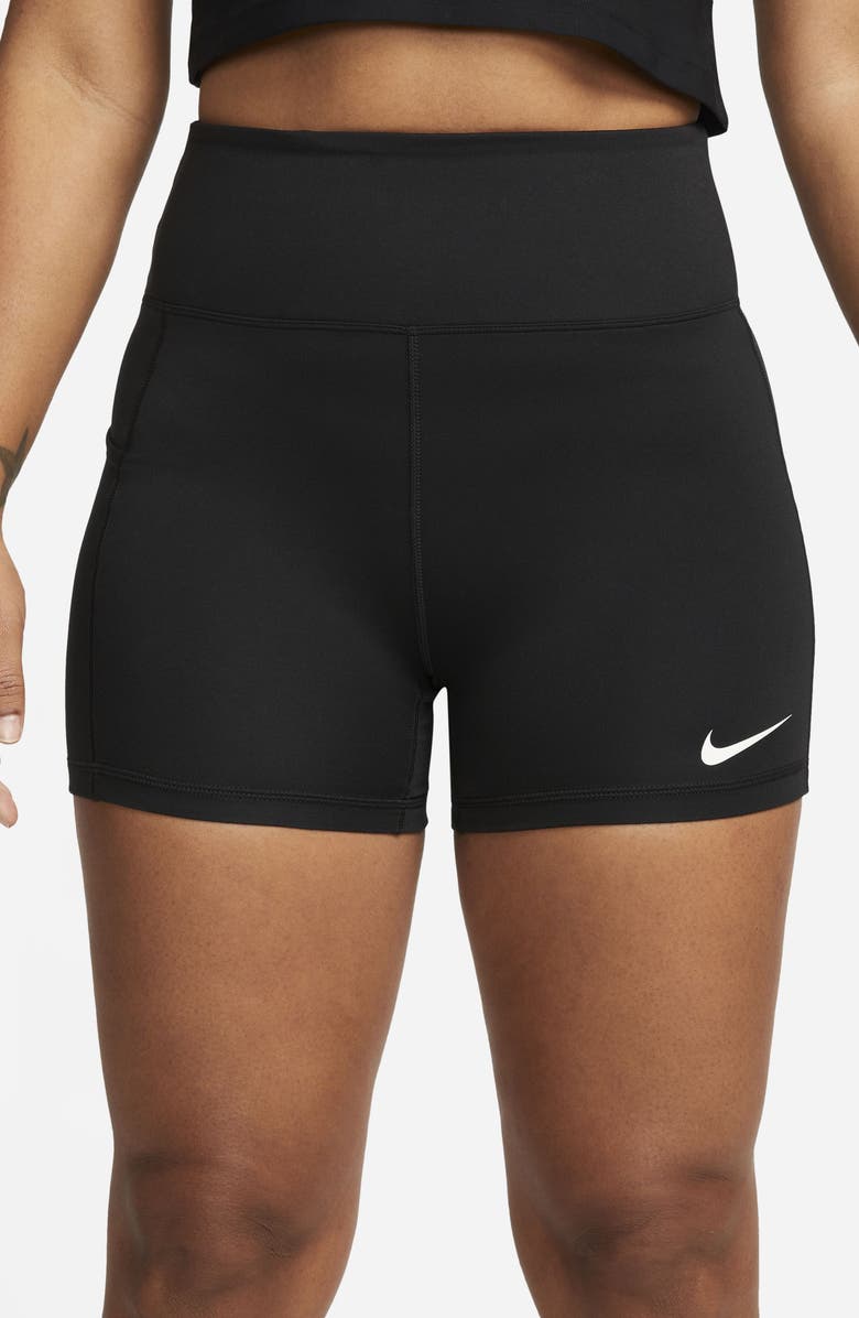 Nike Dri-FIT Advantage High Waist Tennis Shorts, Alternate, color,