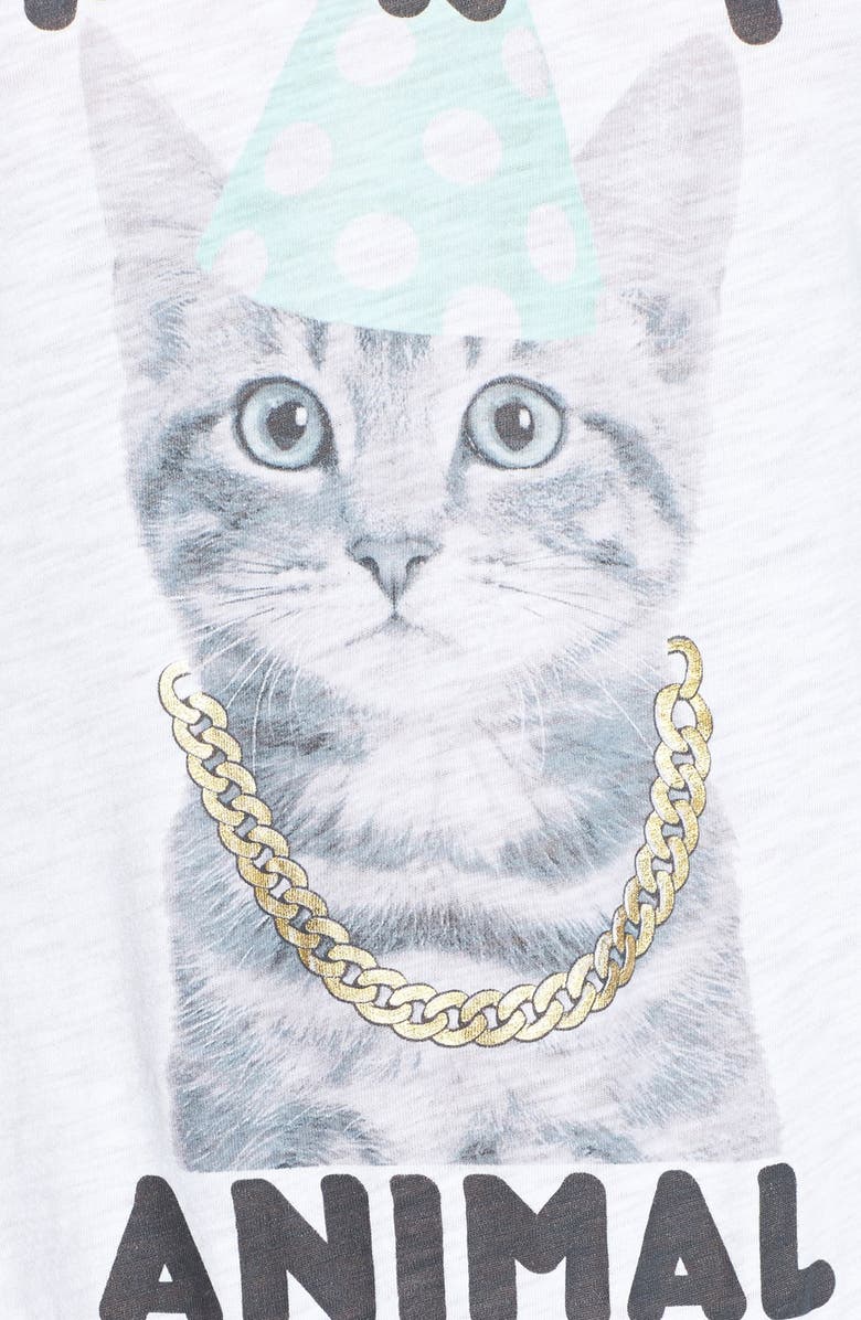 COZY ZOE 'Party in the USA - Party Animal' Nightshirt, Alternate, color, 