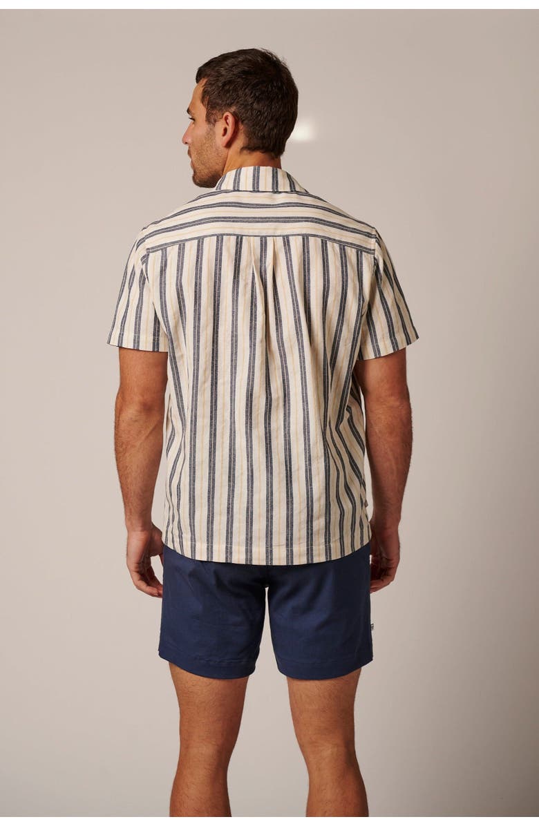 LEISURE LAB Catalina Button Up, Alternate, color, Blue Stripes