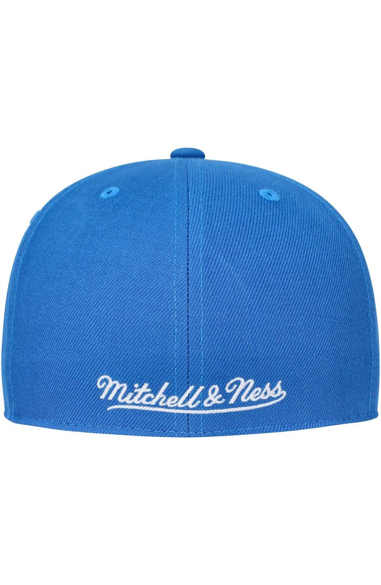 Mitchell & Ness Men's Mitchell & Ness Blue Minnesota Timberwolves Hardwood Classics MVP Team Ground 2.0 Fitted Hat, Alternate, color, 