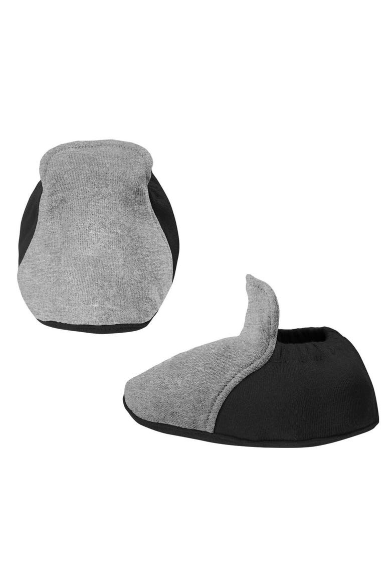 Newborn & Infant Black/Heather Gray Chicago White Sox Three-Piece Love of Baseball Bib Bodysuit & Booties Set, Alternate, color, Black