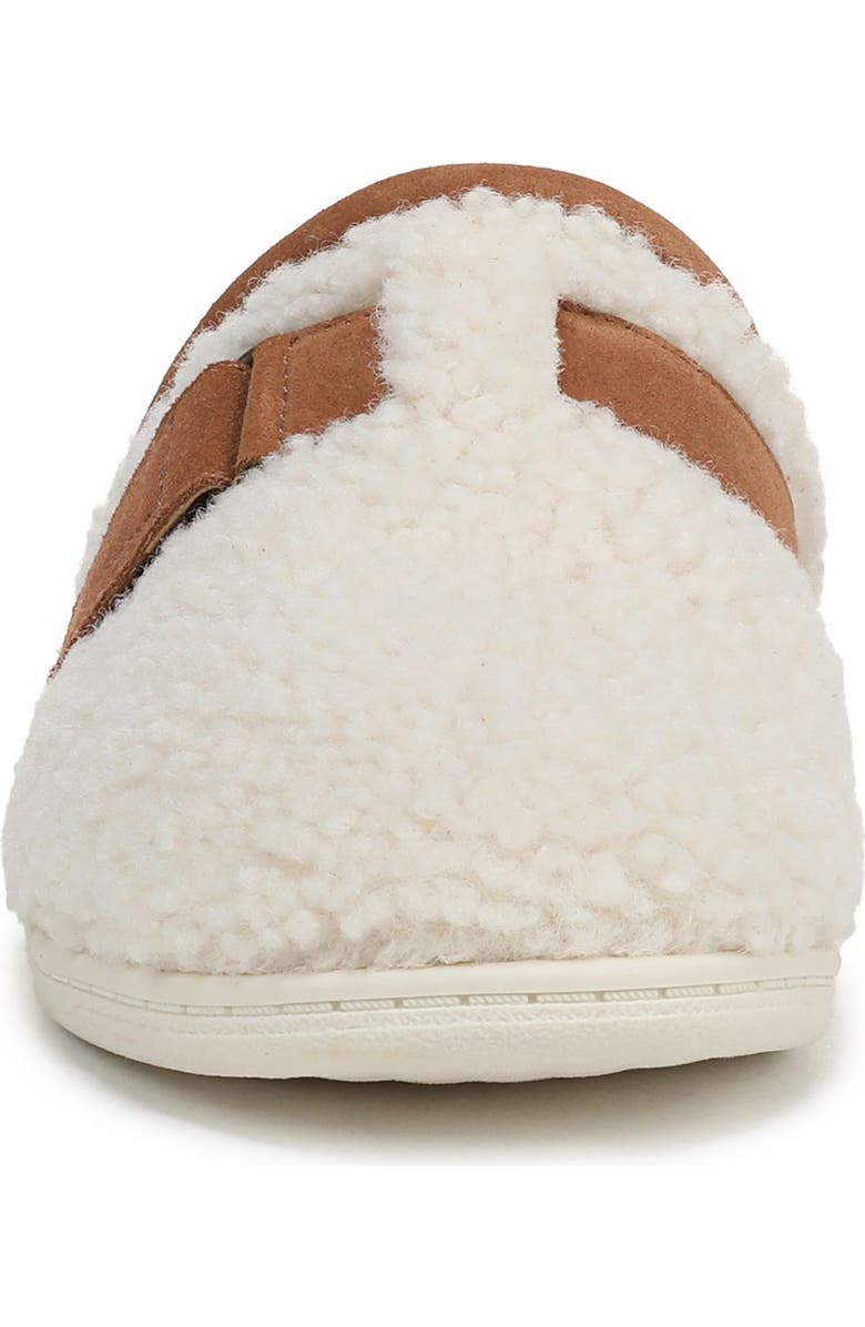 Vionic Izzy Faux Shearling Clog, Alternate, color, Cream